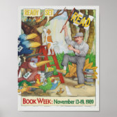 Poster der Kinderbuchwoche 1989 (Vorne)