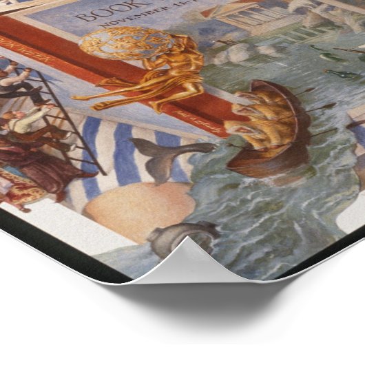 Poster der Kinderbuchwoche 1991 (Ecke)