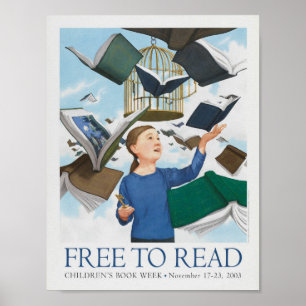 Poster der Kinderbuchwoche 2003