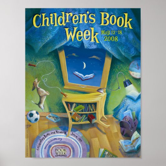 Poster der Kinderbuchwoche 2008 (Vorne)