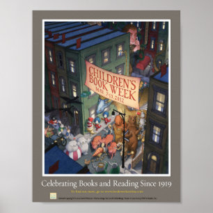 Poster der Kinderbuchwoche 2012