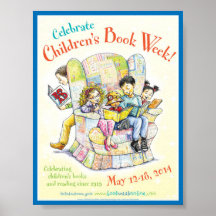 Poster der Kinderbuchwoche 2014