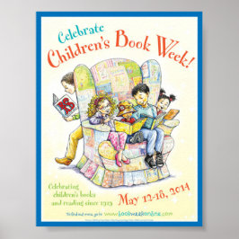 Poster der Kinderbuchwoche 2014