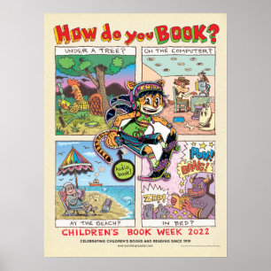 Poster der Kinderbuchwoche 2022