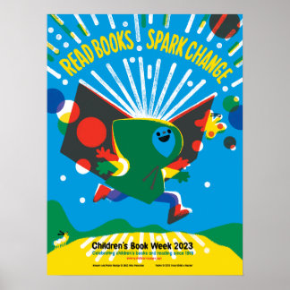 Poster der Kinderbuchwoche 2023