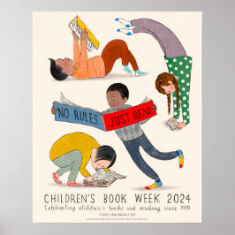  Poster der Kinderbuchwoche 2024