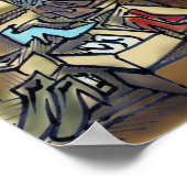 Poster der Königin der Schuhe (Ecke)