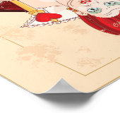 Poster der Königin des Herzens (Ecke)