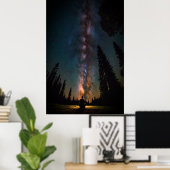 Poster der kosmischen Wall Art Planets Rockets Ast (Heimbüro)