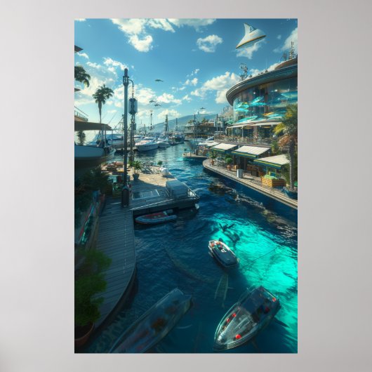 Poster der Küstenstadt Modernes Kino (Vorne)