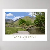 Poster der Lake District Railway (Vorne)