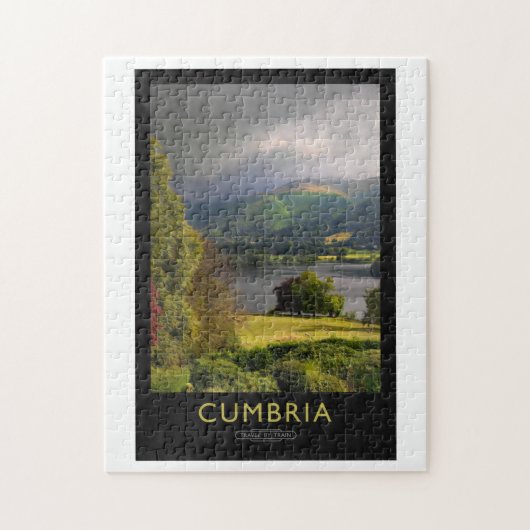 Poster der Lake District Railway Puzzle (Vertikal)