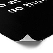 Poster "Der Mann in der Arena" (Ecke)