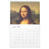 Poster der Meisterwerke des Month Clubs Kalender (Jan 2026)