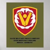 Poster der Militärpolizei (Vorne)