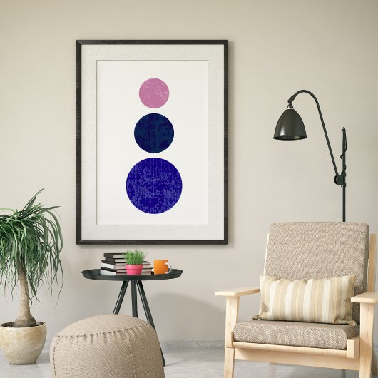 Poster der Minimalistischen Abstrakten Kunst