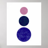 Poster der Minimalistischen Abstrakten Kunst (Vorne)