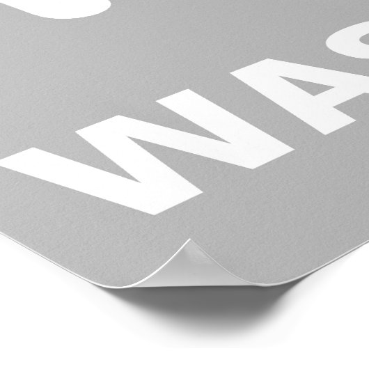 Poster der Modernen Mauer Kunst in verdrehten Farb (Ecke)