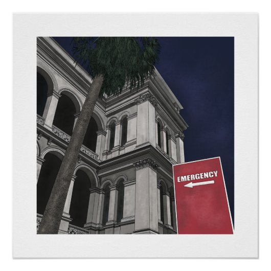 Poster der Notabteilung (Vorderseite)
