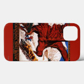 Poster der Olympischen Winterspiele 1924 Case-Mate iPhone Hülle (Rückseite (Horizontal))