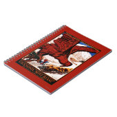 Poster der Olympischen Winterspiele 1924 Notizblock (Linke Seite)