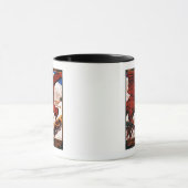 Poster der Olympischen Winterspiele 1924 Tasse (Zentrum)