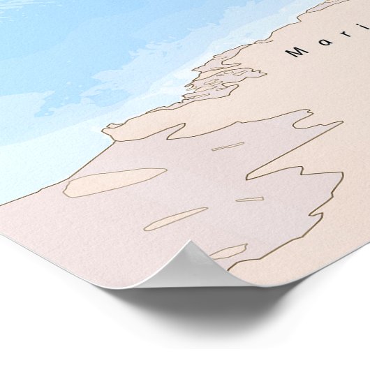 Poster der politischen Welt (Ecke)