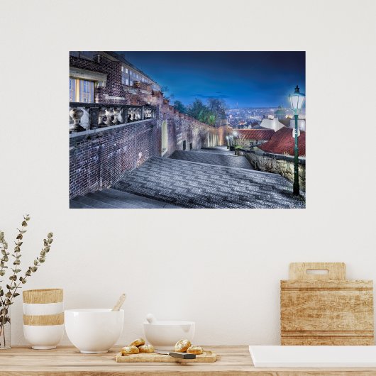 Poster der Prager Burgställe (Küche)