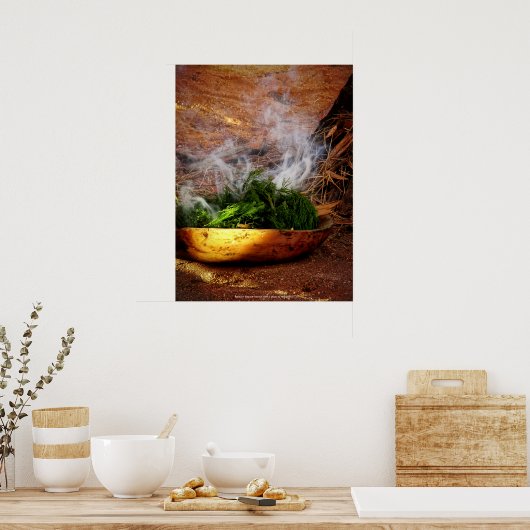 Poster der Raucherfeier (Küche)