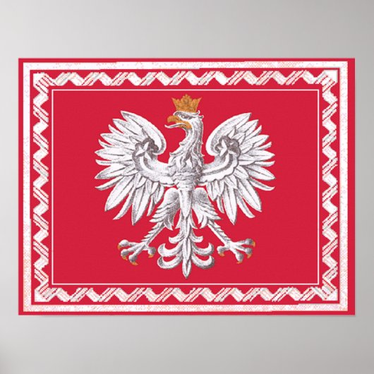 Poster der Republik Polen (Vorne)