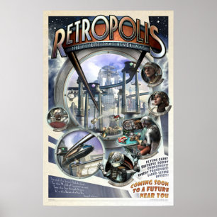 Poster der Retropolis (20 x 30")