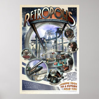 Poster der Retropolis (20 x 30")