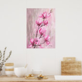 Poster der Rosenverzweigung (Küche)