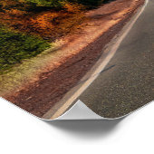Poster der ruhigen Bergautobahn - Malerische Herbs (Ecke)