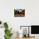 Poster der ruhigen Bergautobahn - Malerische Herbs (Heimbüro)