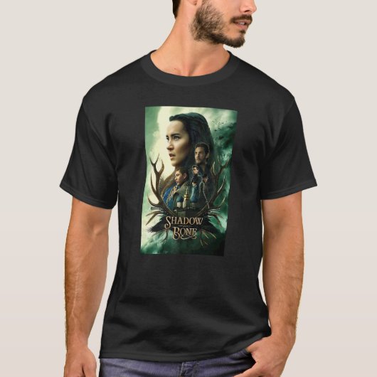 Poster der Schatten- und Knochenfäule T-Shirt (Vorderseite)