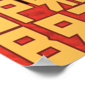 Poster der sowjetischen Gewerkschaft Frühjahrspaus (Ecke)