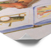 Poster der sowjetischen Propaganda (Ecke)