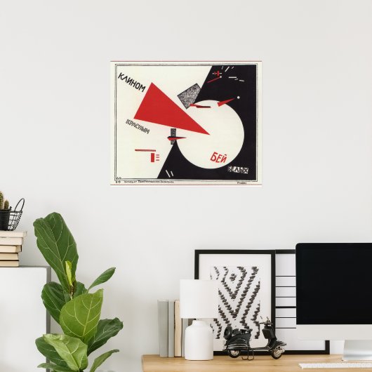 Poster der sowjetischen Propaganda (Heimbüro)