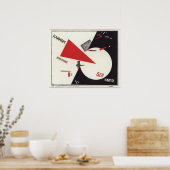 Poster der sowjetischen Propaganda (Küche)