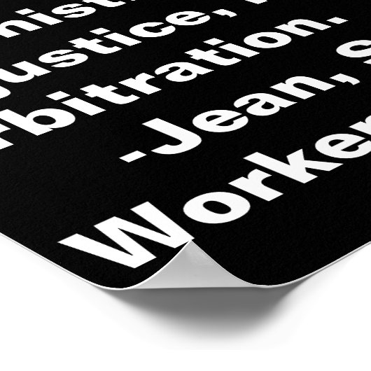 Poster der sozialen Revolution (Ecke)