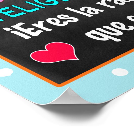 Poster der Spanischen Schule (Ecke)