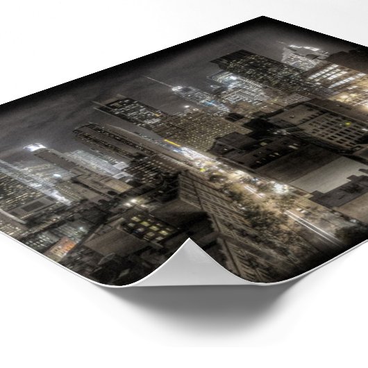 Poster der Stadt (Ecke)