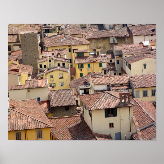 Poster der Stadt Florenz (Vorne)