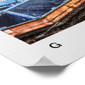 Poster der Stadt Glasgow (Ecke)