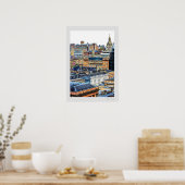 Poster der Stadt Glasgow (Küche)