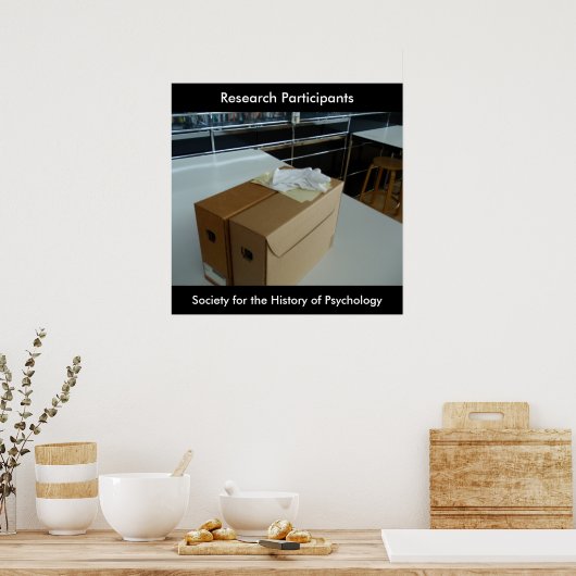 Poster der Teilnehmer (Küche)