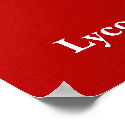 Poster der Tomaten (Ecke)