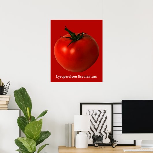 Poster der Tomaten (Heimbüro)