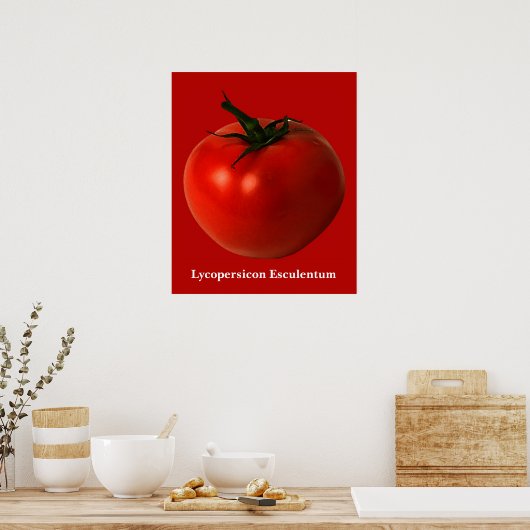 Poster der Tomaten (Küche)